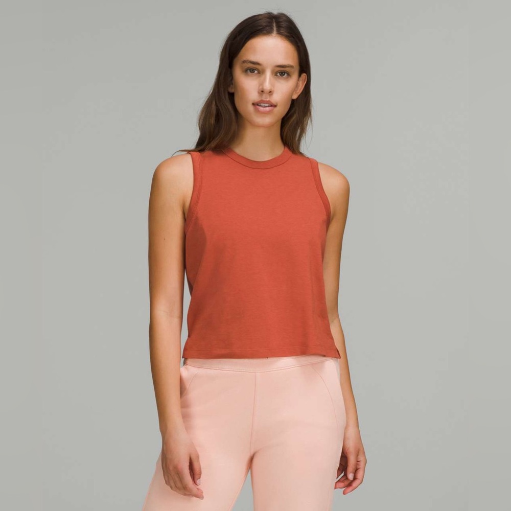 Lululemon Classic-Fit Cotton-Blend Tank Top
